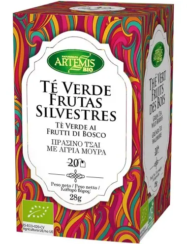 Artemis bio Té Verde Frutas...