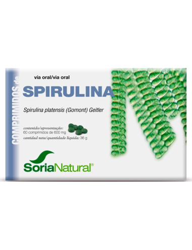Soria Natural Spirulina 60...