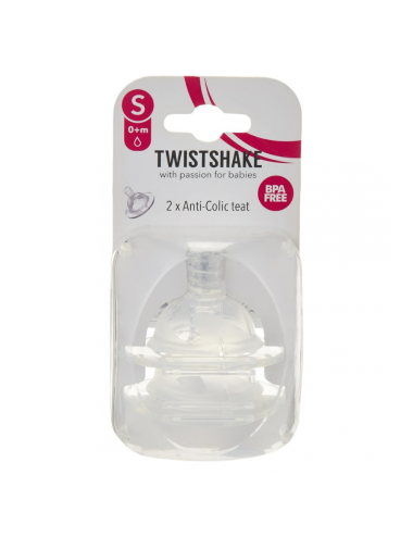 Twistshake Tetina S 0+m -...