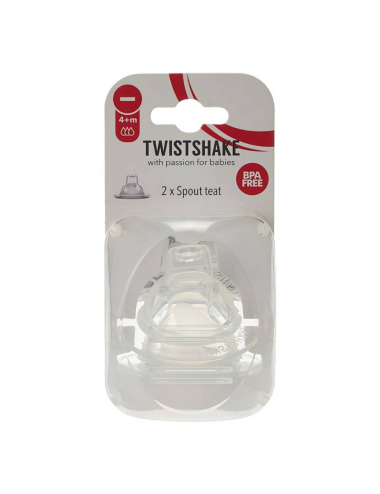 Twistshake Tetina Plana +4m...
