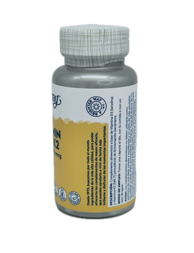 Solaray Vitamina D3 + K2 60...