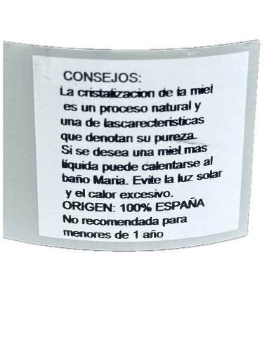 Regadio Organic Miel Azahar...
