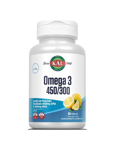 Kal Omega 3 450/300 60 perlas