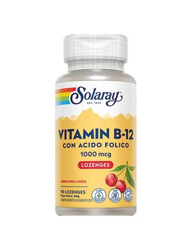 Solaray Vitamina B-12 +...