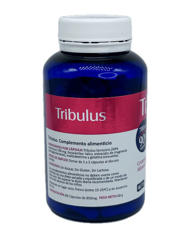 Tribulus 850 mg 80 cápsulas...