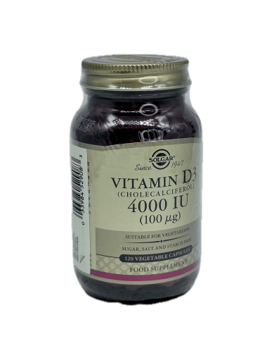 Solgar Vit D3 4000 Ui...
