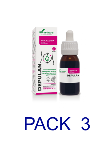 Pack 3 Soria Natural...