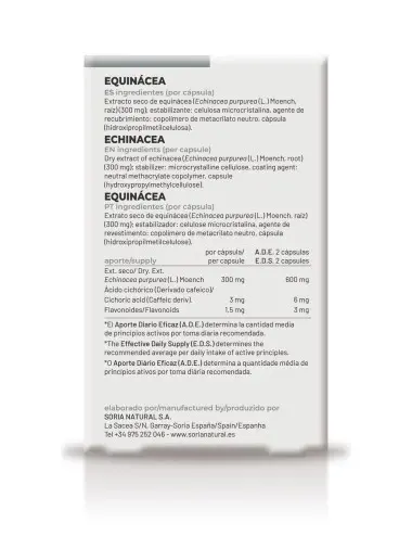 Soria Natural Equinácea 30...