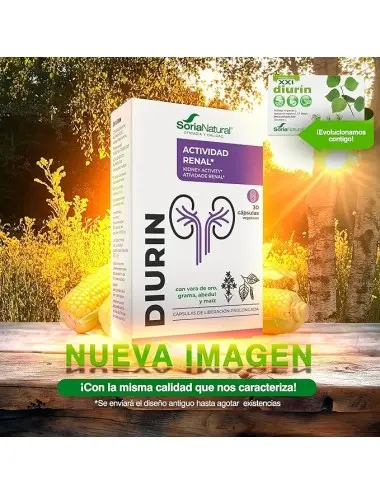 Soria Natural Diurin 30 Cáp.