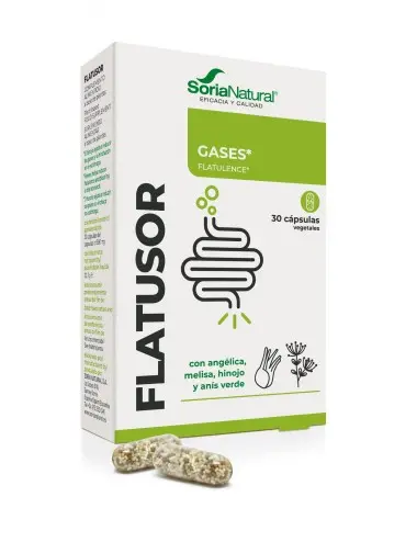 Soria Natural Flatusor 30 Cap