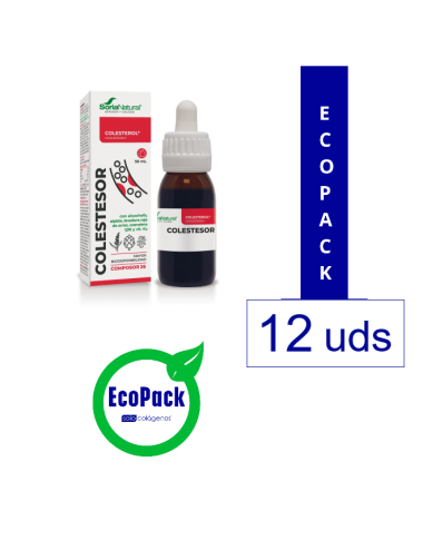 Soria Natural EcoPack 12 Composor 26 Colesten Complex 50 ml