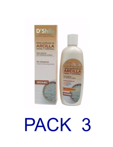 D'Shila Pack 3 Jabón...
