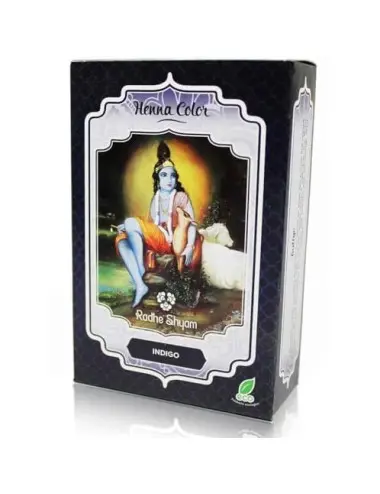 Henna Radhe Shyam Indigo Polvo