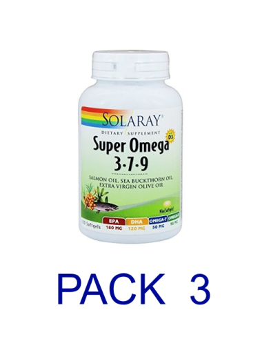 Pack 3 Solaray Super Omega...