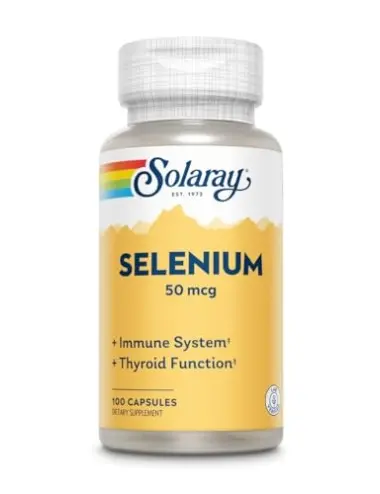 Solaray Selenio 50 mcg 100...