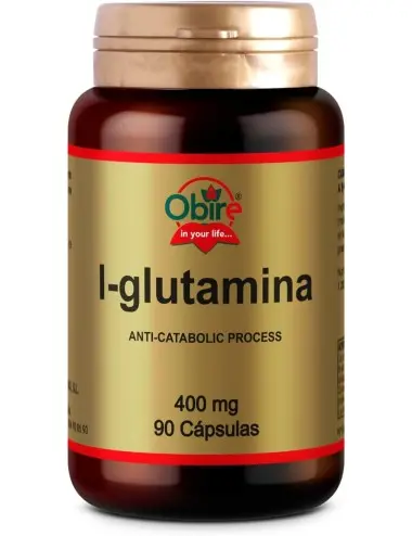 Obire L-Glutamina 400 mg....