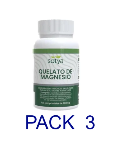 Pack 3 Sotya Quelato de...