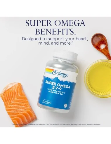 Solaray Super Omega 3-7-9,...