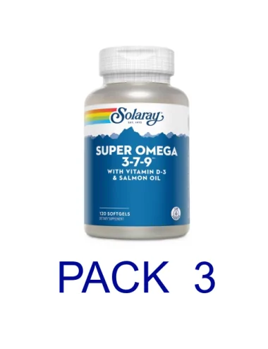Pack 3 Solaray Super Omega...