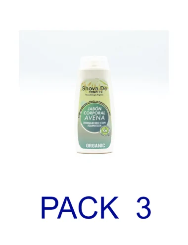 Shova.De Pack 3 JABÓN AVENA...