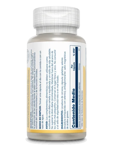 Solaray Selenio 50 mcg 100...