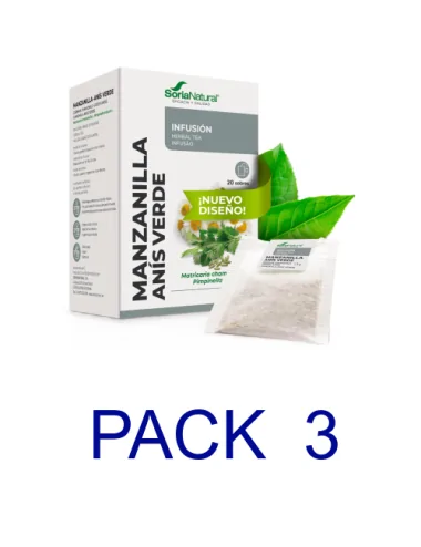 Pack 3 Soria Natural...