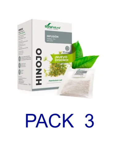 Pack 3 Soria Natural Hinojo...