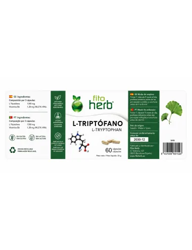 Fito Herb L-Triptófano 60 cap