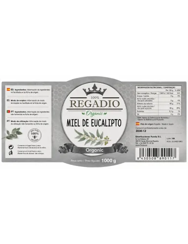 Regadio Organic Miel...