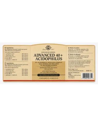 Solgar 40+ Acidophilus...