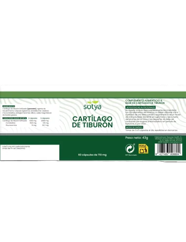 Sotya Cartilago 710 mg 60...