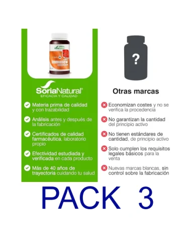 Pack 3 Soria Natural...