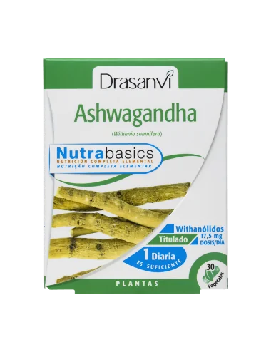 ASHWAGANDHA 30 CAPSULAS...