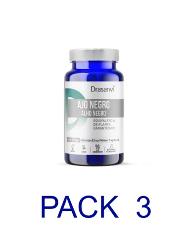 Drasanvi Pack 3 AJO NEGRO...