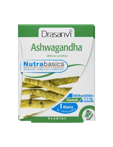 ASHWAGANDHA 30 CAPSULAS...