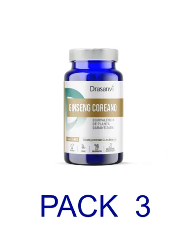 Drasanvi Pack 3 GINSENG...
