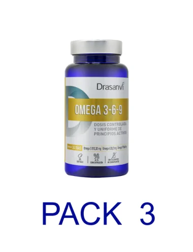 Drasanvi Pack 3 OMEGA 3-6-9...
