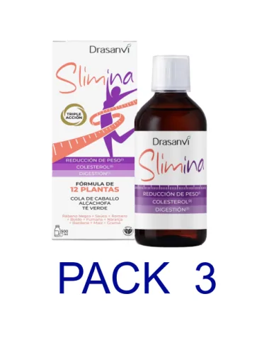 Pack 3 Slimina 500 ml Drasanvi
