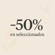 50% Descuento en productos seleccionados