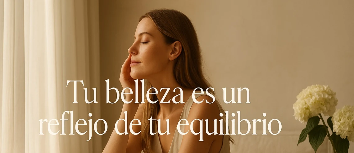 Tu belleza es un reflejo de tu equilibrio